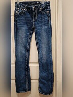 Miss Me Dark Blue Bootcut Jeans